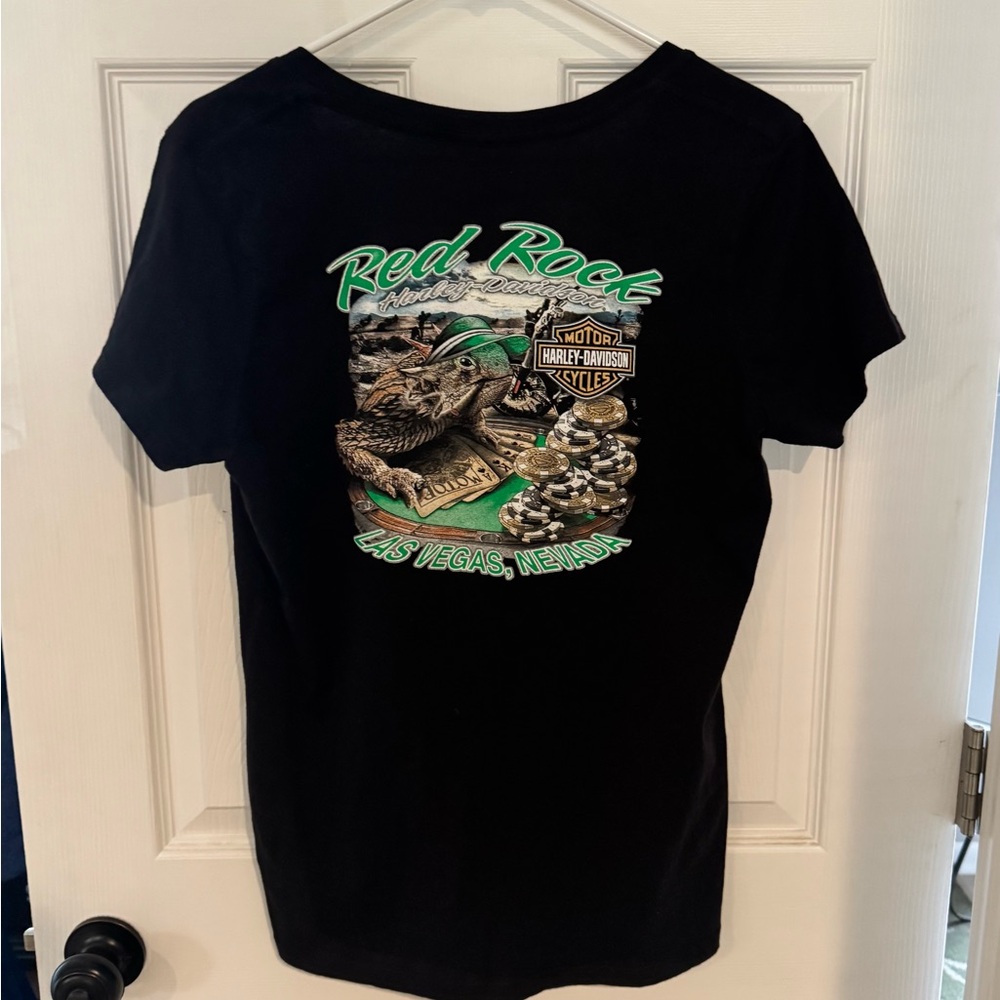 NWOT Harley-Davidson Las Vegas Red Rock Lizard Shirt